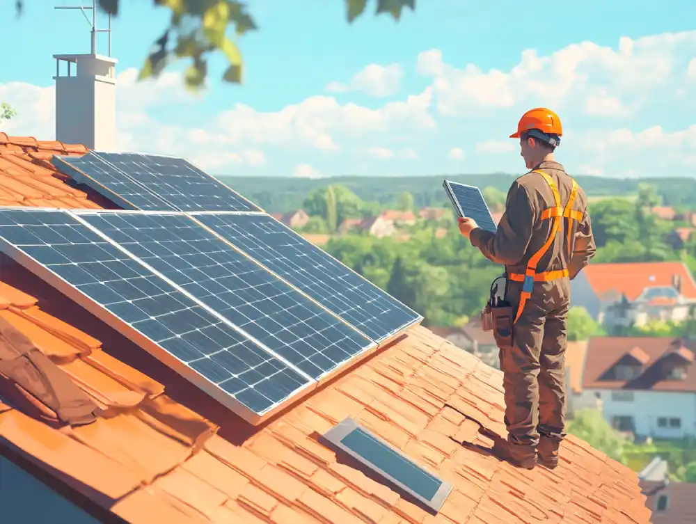 Panneaux solaire sur toit - Prime Autoconsommation Photovoltaïque